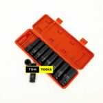 10pcs Half Inch Drive Heavy Duty Impact Sockets Set 10mm-24mm