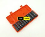 10pcs Half Inch Drive Heavy Duty Impact Sockets Set 10mm-24mm