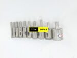 10pcs Diamond Hole Saw Set for Glass, Marble, Ceramic, Tiles