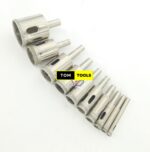10pcs Diamond Hole Saw Set for Glass, Marble, Ceramic, Tiles