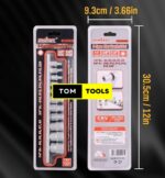 11 PCS E-Type Star Socket Torx Set E4 to E20