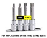 11 PCS E-Type Star Socket Torx Set E4 to E20