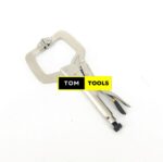 11 inch 280mm Locking Pliers C Clamp with Swivel Pad Tips