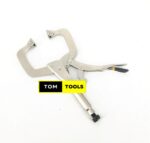 11 inch 280mm Locking Pliers C Clamp with Swivel Pad Tips