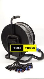 12 Channel 4 Returns 30-meter XLR SNAKE CABLE on a Reel