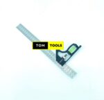 12 inch 300mm Stainless Steel Combination Square with Built-In Spirit Level