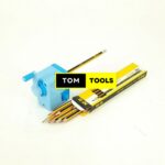12PCS HB Pencils and Semi Automatic Rotary Pencil Sharpener