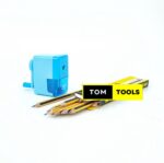 12PCS HB Pencils and Semi Automatic Rotary Pencil Sharpener