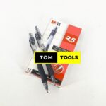 12PCS Retractable Gel Ink Pens with Premium Ink & Comfort Grip 0.7mm