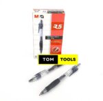 12PCS Retractable Gel Ink Pens with Premium Ink & Comfort Grip 0.7mm