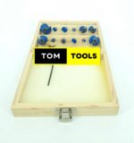 12PCS 6.35mm Router Bit Set 6.35mm Shank