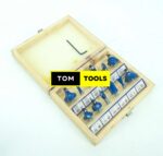 12PCS 6.35mm Router Bit Set 6.35mm Shank