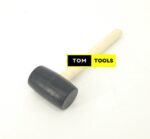 12oz 340g Rubber Mallet Soft Hammer with Wooden Handle