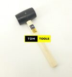 12oz 340g Rubber Mallet Soft Hammer with Wooden Handle