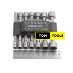 14pcs Non Magnetic Nut Setter Drill Bit Adapter Set