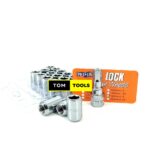 16PCS Wheel Lock and 1 Key 12X1.5mm Thread