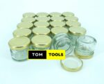 20pcs 28gms Glass Jars Mason Jars with Pop Lids