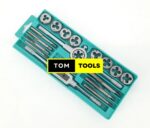 20pcs M3-M12 25mm Alloy Steel Tap and Die Set