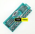20pcs M3-M12 25mm Alloy Steel Tap and Die Set