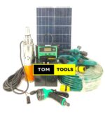 24V Complete Deep Well Pump Solar Irrigation Kit with Battery