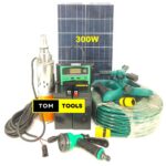 24V Complete Deep Well Pump Solar Irrigation Kit with Battery