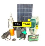 24V Complete Deep Well Pump Solar Irrigation Kit with Battery
