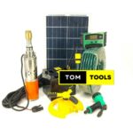 24V Complete Deep Well Pump Solar Irrigation Kit with Battery