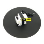 300W 240V, 220V to 120V, 110 Stepdown Transformer, White