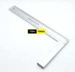 300mm 12 inches Double Scale Aluminum Right Angle Ruler Square with Spirit Level Bubble