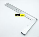 300mm 12 inches Double Scale Aluminum Right Angle Ruler Square with Spirit Level Bubble