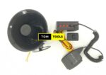 30W 12V 3 Tone Electronic Siren With Microphone