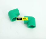 2PCS 40mm PPR Elbow Pipe Connector