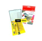 45 Bit Precision Screwdriver Kit with Tweezers and Extension Shaft