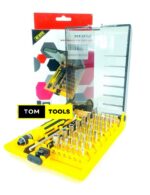 45 Bit Precision Screwdriver Kit with Tweezers and Extension Shaft
