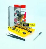 45 Bit Precision Screwdriver Kit with Tweezers and Extension Shaft