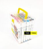 48 Colors Double Tipped Art Markers in Carrying Case