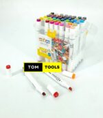 48 Colors Double Tipped Art Markers in Carrying Case