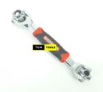 48 in 1 Multifunction Dog Bone Rotating 8 Socket Spanner Wrench
