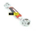 48 in 1 Multifunction Dog Bone Rotating 8 Socket Spanner Wrench