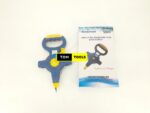 50m Surveyor’s Retractable Steel Measure with Rubber Handle