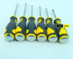 6 Pcs Go Through Chisel Screwdriver Set with Magnetised Tips