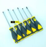 6 Pcs Go Through Chisel Screwdriver Set with Magnetised Tips