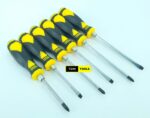 6 Pcs Go Through Chisel Screwdriver Set with Magnetised Tips