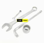 65mm Combination Spanner Wrench, Socket, and L Handle Set