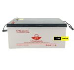 Starmax 6FM 200AH 12V Solar Battery, Maintenance Free, Deep Cycle, Lead-Acid, AGM Dry Battery
