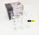 6PCS Elegant, Durable, Crystal Wine Glasses 310ml 11 ounce