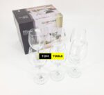 6PCS Elegant, Durable, Crystal Wine Glasses 310ml 11 ounce