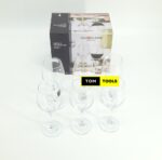 6PCS Elegant, Durable, Crystal Wine Glasses 310ml 11 ounce