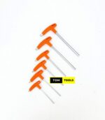 6PCS T Handle Allen Keys Hex Wrench Set 3, 4, 5, 6, 8, 10mm