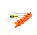 6PCS T Handle Allen Keys Hex Wrench Set 3, 4, 5, 6, 8, 10mm